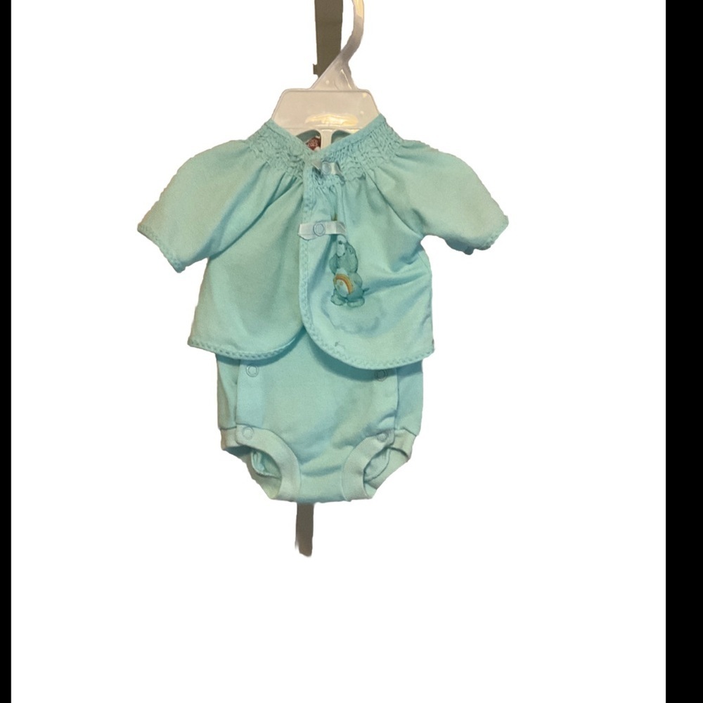 Care Bears Light Blue Kids Diaper Cover Set